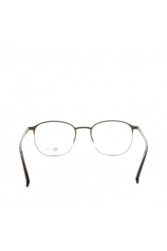 Etnia Barcelona - Occhiali da vista in metallo squadrati per uomo marrone -