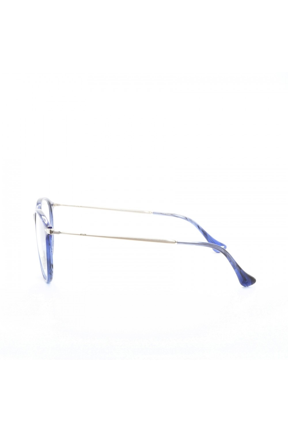 Persol - Occhiali da vista in celluloide tondi unisex blu tartarugato - 3147