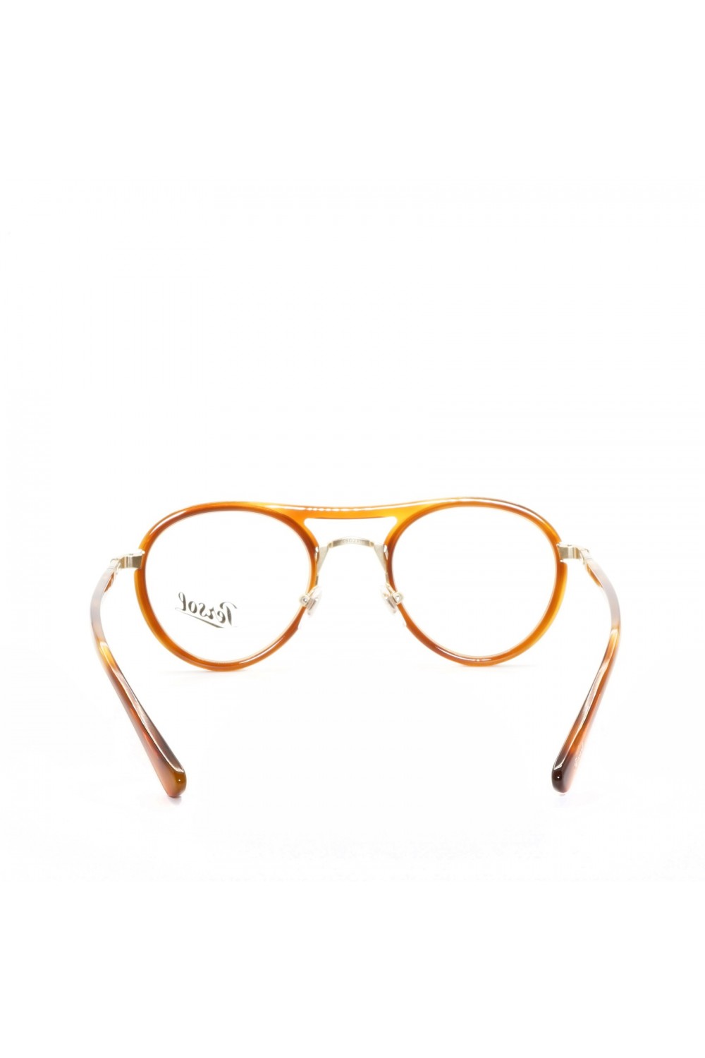 Persol Occhiali da vista in celluloide tondi per uomo