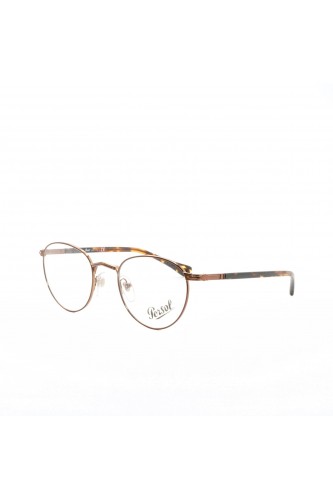 Persol - Occhiali da vista in metallo tondi unisex bronzo - 2478 1081