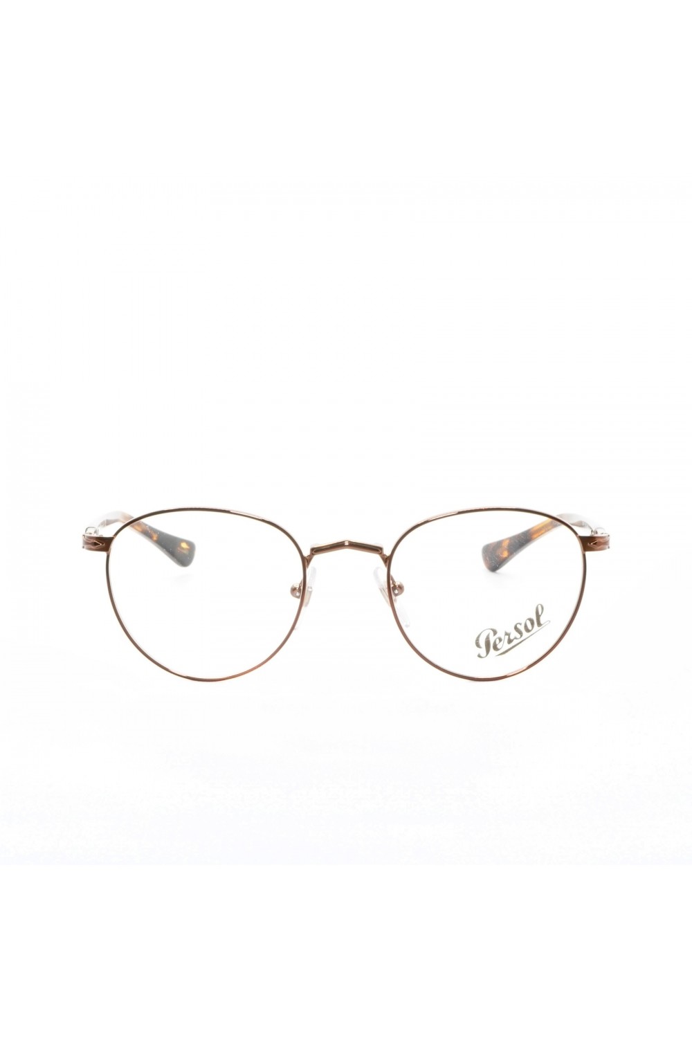 Persol - Occhiali da vista in metallo tondi unisex bronzo - 2478 1081
