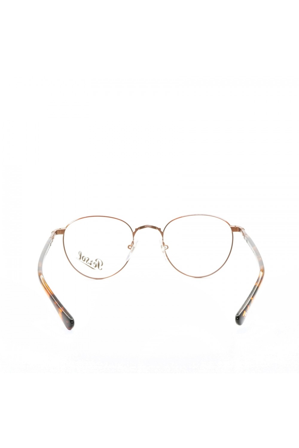Persol - Occhiali da vista in metallo tondi unisex bronzo - 2478 1081