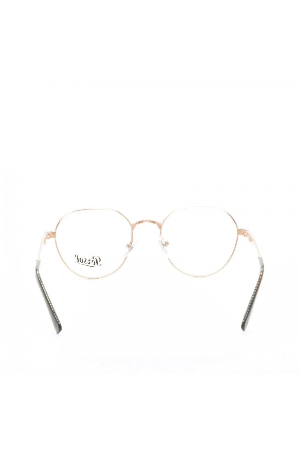 Persol - Occhiali da vista in metallo tondi unisex oro rosa - 2486 1112