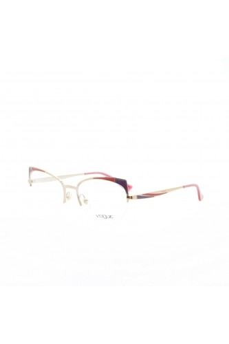 Vogue - Occhiali da vista in metallo cat eye per donna oro - 4153 5075