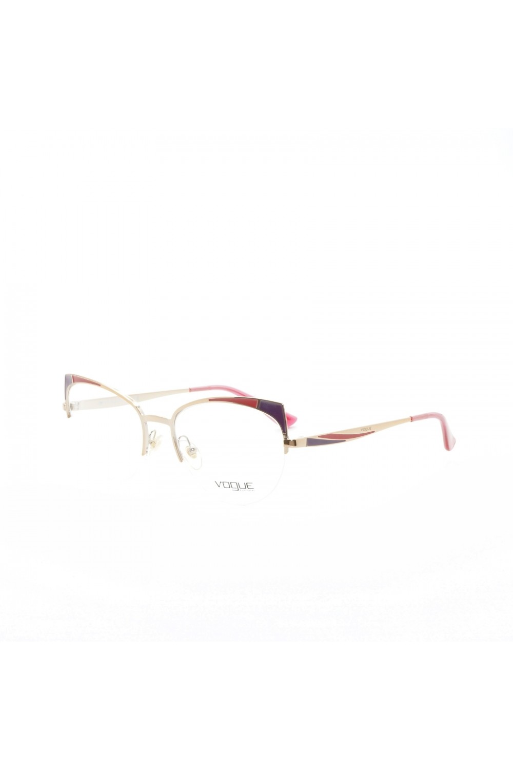 Vogue - Occhiali da vista in metallo cat eye per donna oro - 4153 5075
