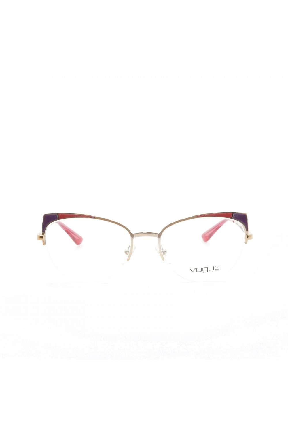 Vogue - Occhiali da vista in metallo cat eye per donna oro - 4153 5075