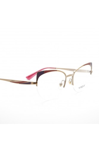 Vogue - Occhiali da vista in metallo cat eye per donna oro - 4153 5075