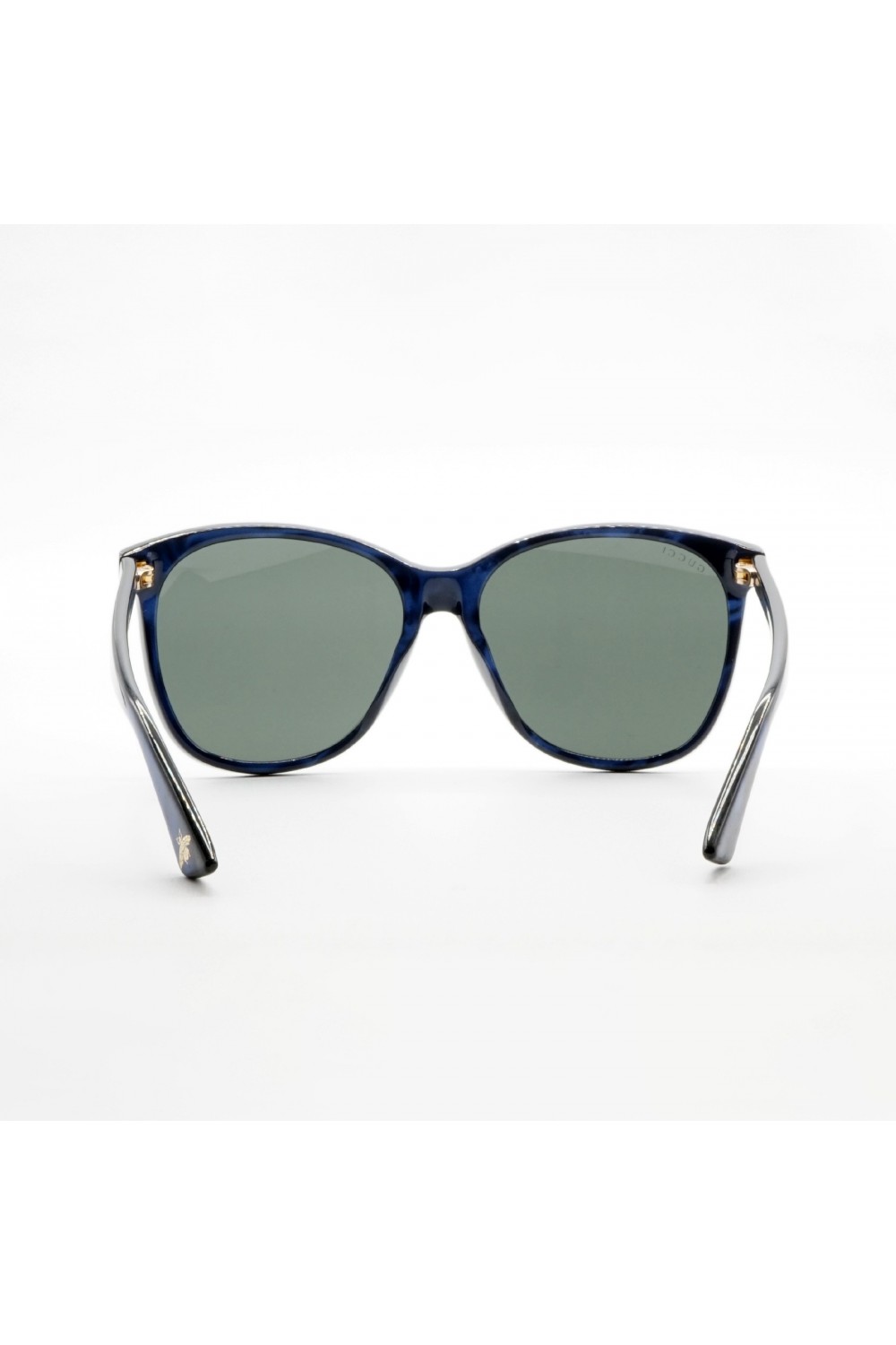 Gucci - Occhiali da sole in celluloide squadrati per donna rosso, blu - GG0024S