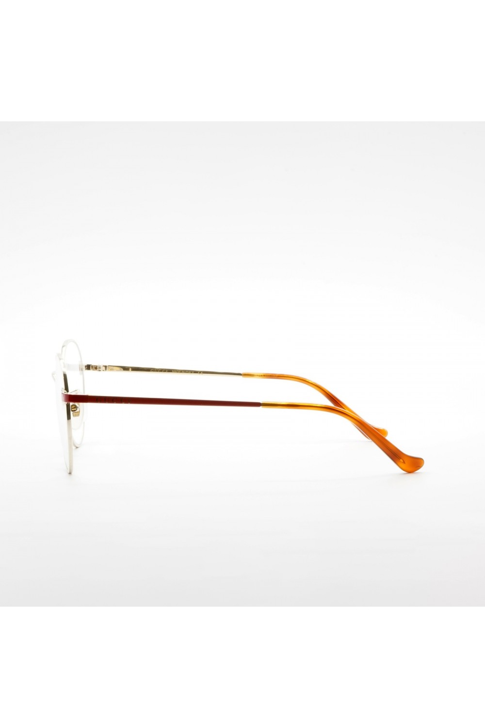 Gucci - Occhiali da vista in metallo tondi unisex oro - GG0581 007