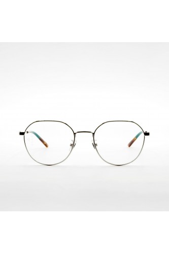 Gucci - Occhiali da vista in metallo tondi unisex argento - GG0684 002 2