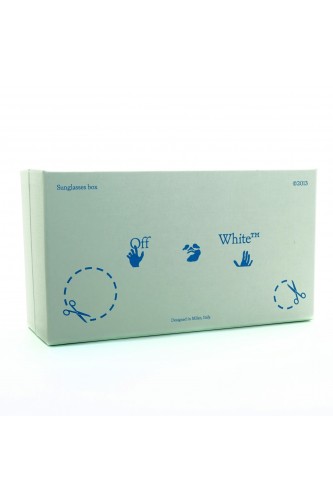 Off-White - Occhiali da vista in celluloide squadrati unisex marrone - OERJ005