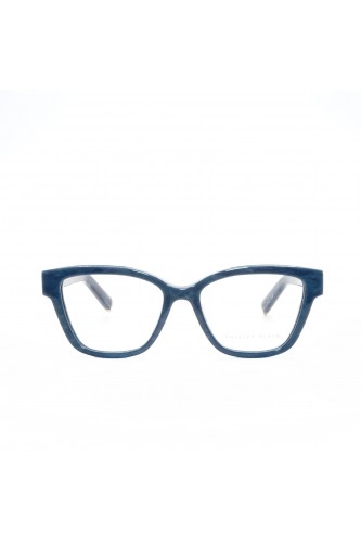 Philipp Plein - Occhiali da vista in celluloide cat eye per donna blu - VPP034S 2