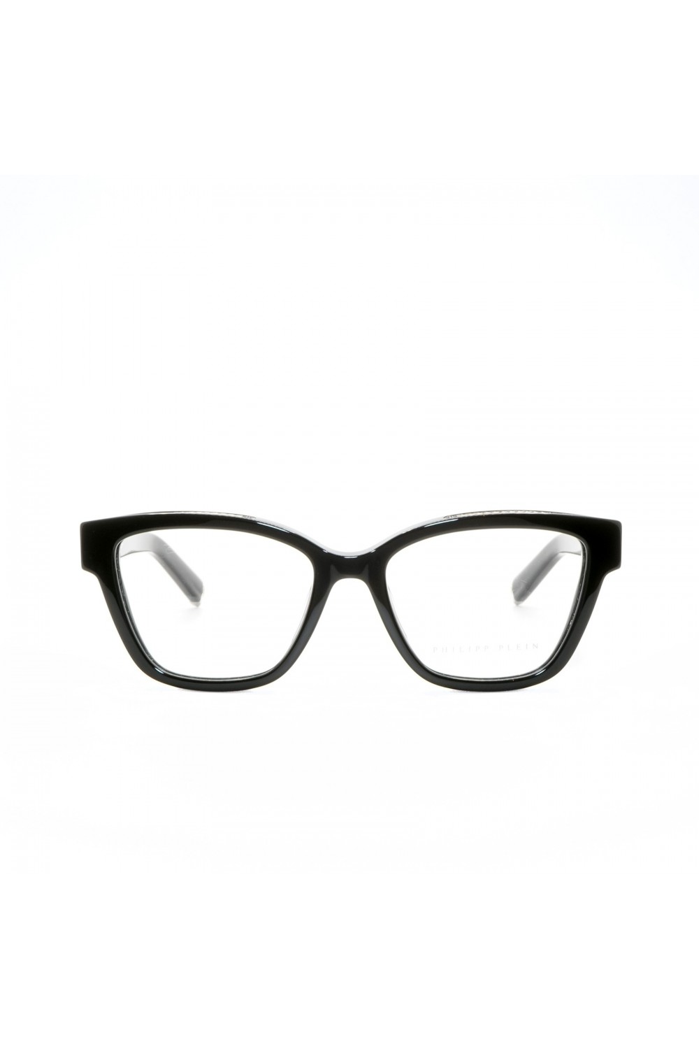 Philipp Plein - Occhiali da vista in celluloide cat eye per donna nero -