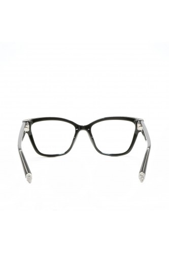 Philipp Plein - Occhiali da vista in celluloide cat eye per donna nero -
