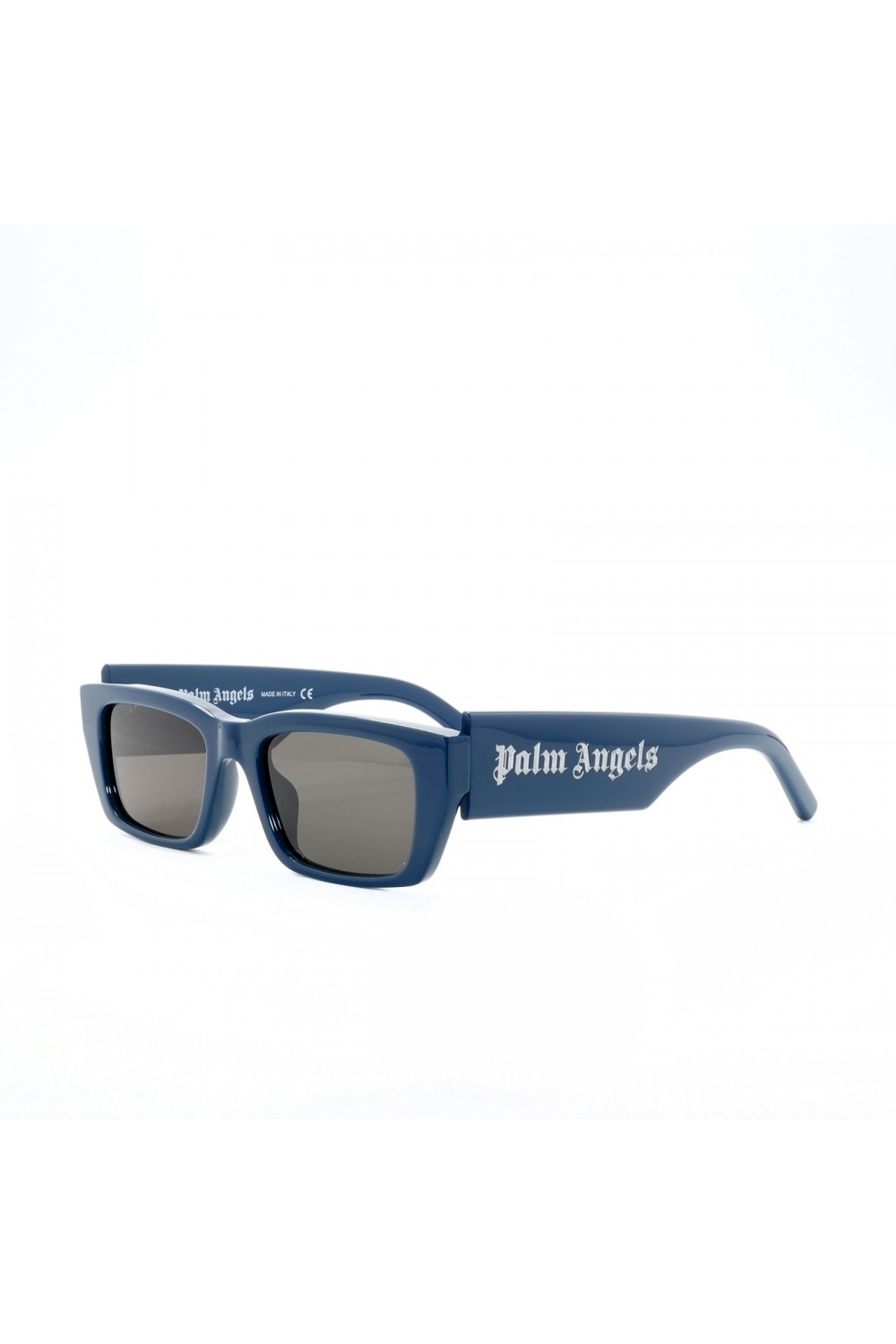Palm Angels - Occhiali da sole in celluloide rettangolari unisex blu - PERI006