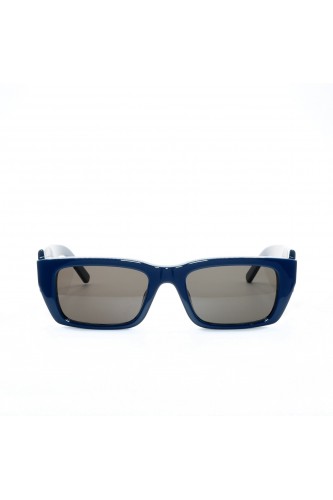 Palm Angels - Occhiali da sole in celluloide rettangolari unisex blu - PERI006 2