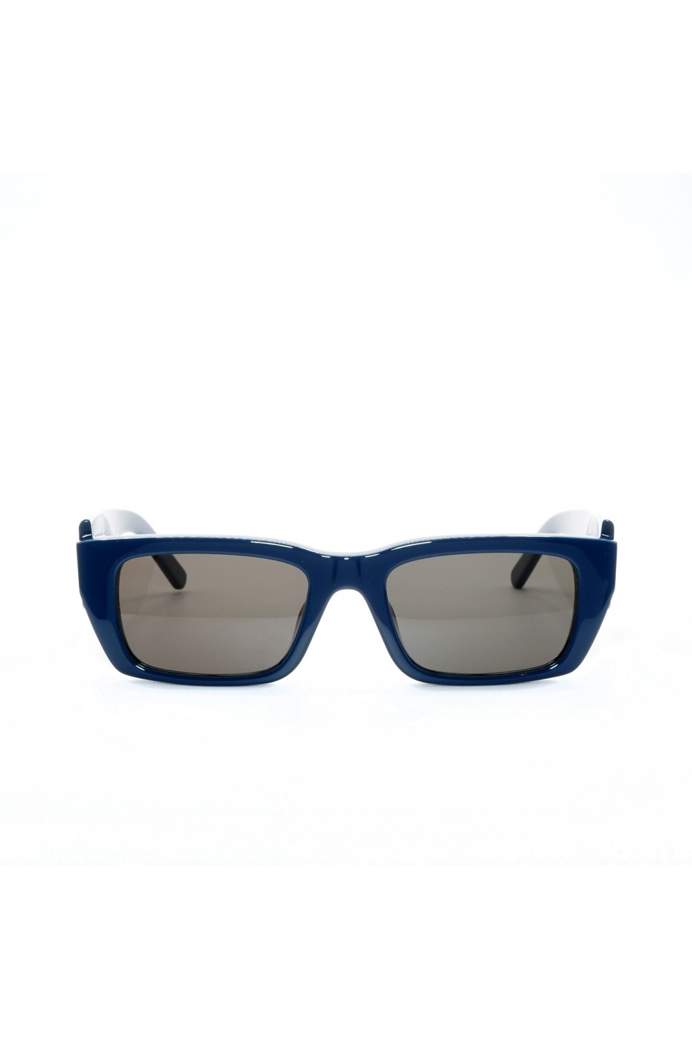 Palm Angels - Occhiali da sole in celluloide rettangolari unisex blu - PERI006