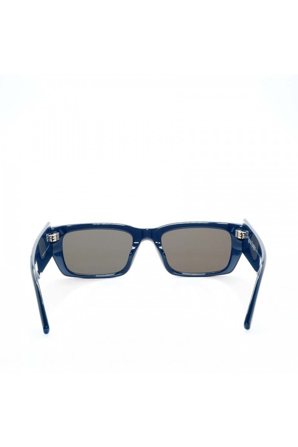 Palm Angels - Occhiali da sole in celluloide rettangolari unisex blu - PERI006