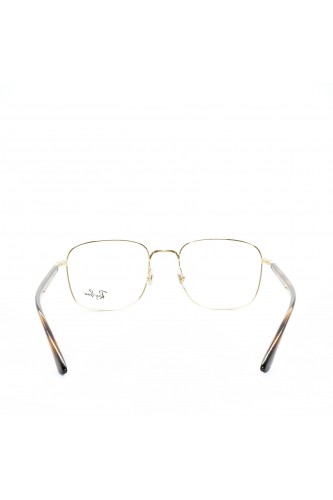 Ray-Ban - Occhiali da vista in metallo squadrati per uomo oro - RB6469 2945