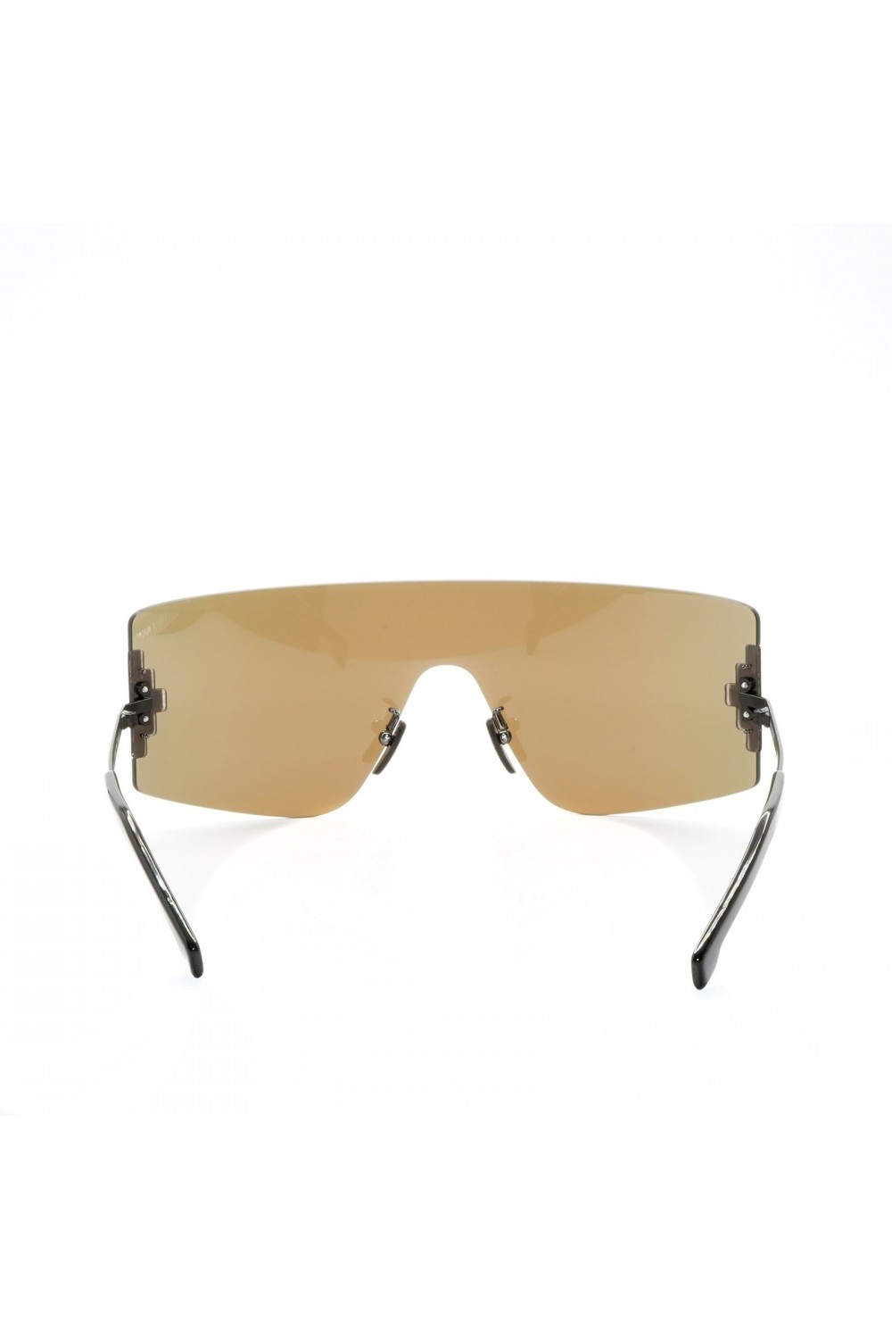 Marcelo Burlon County Of Milan - Occhiali da sole in metallo avvolgenti unisex