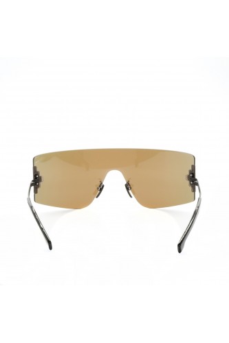 Marcelo Burlon County Of Milan - Occhiali da sole in metallo avvolgenti unisex