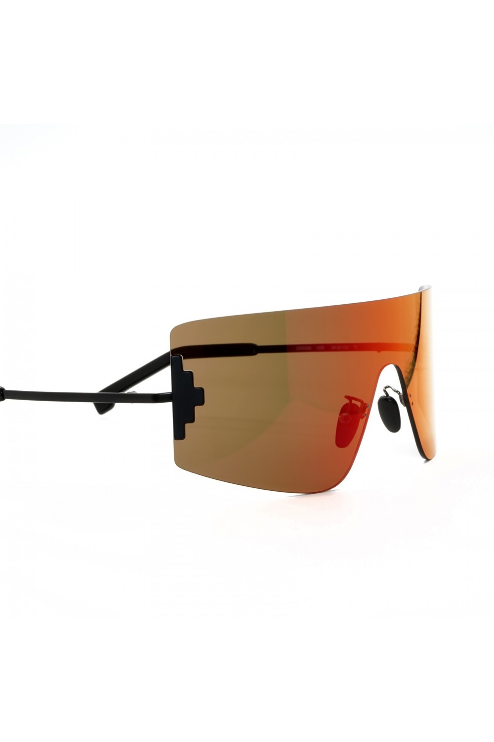 Marcelo Burlon County Of Milan - Occhiali da sole in metallo avvolgenti unisex