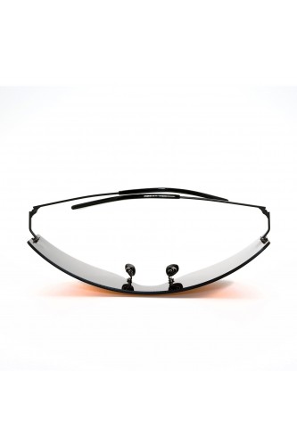 Marcelo Burlon County Of Milan - Occhiali da sole in metallo avvolgenti unisex