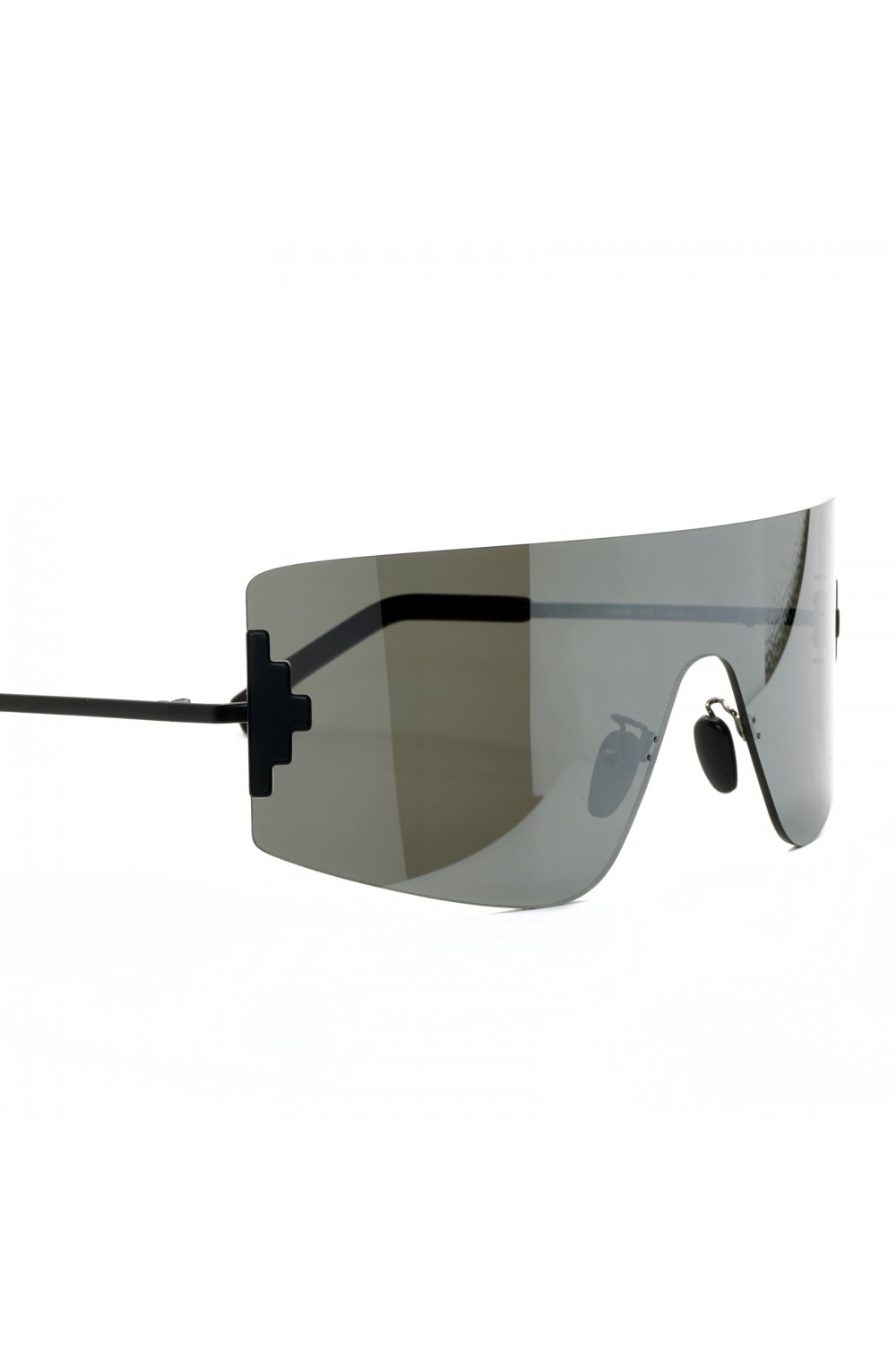 Marcelo Burlon County Of Milan - Occhiali da sole in metallo avvolgenti unisex