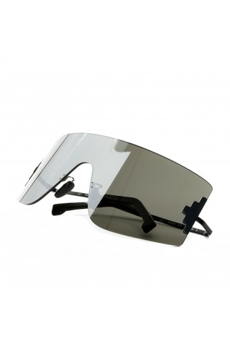 Marcelo Burlon County Of Milan - Occhiali da sole in metallo avvolgenti unisex