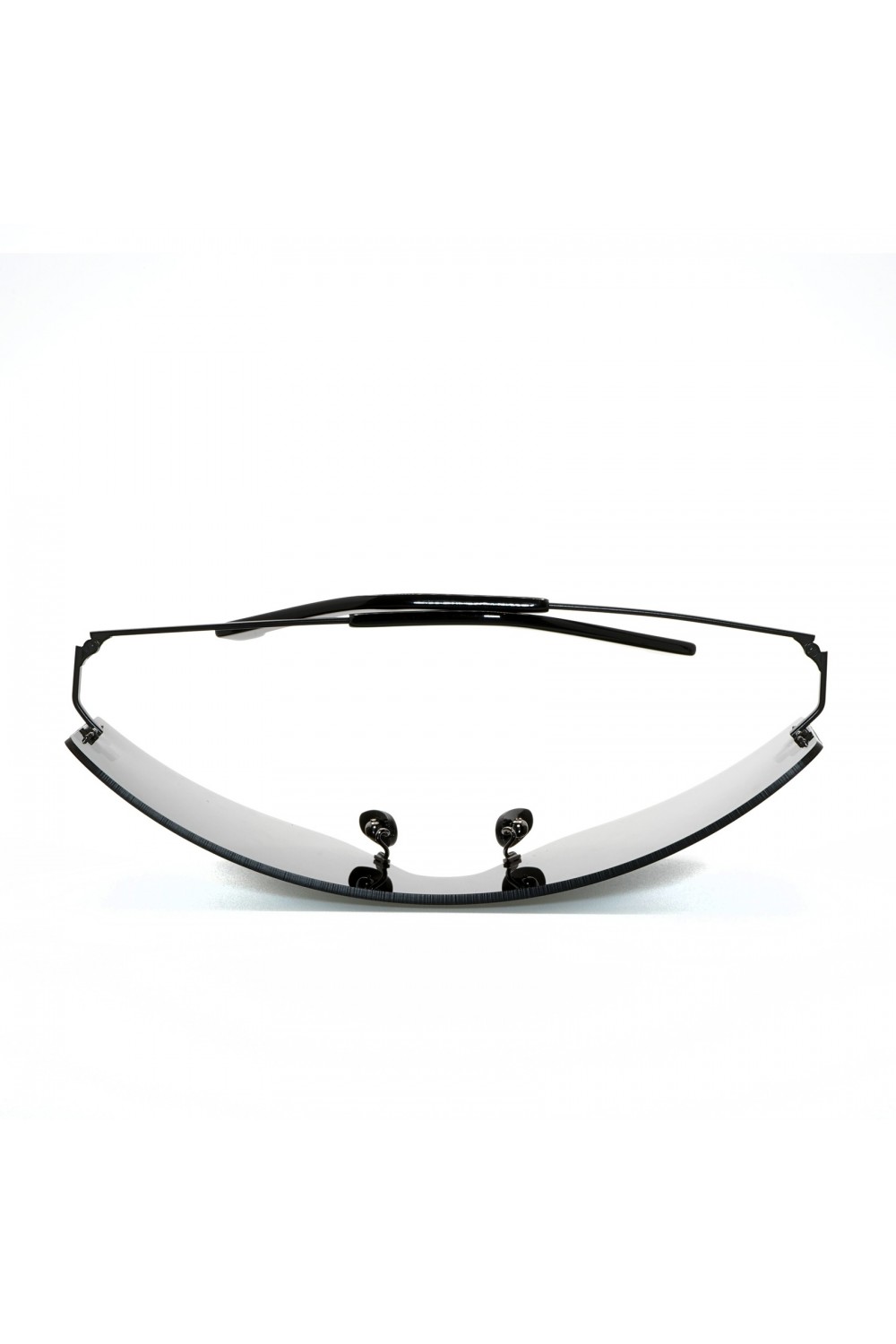 Marcelo Burlon County Of Milan - Occhiali da sole in metallo avvolgenti unisex