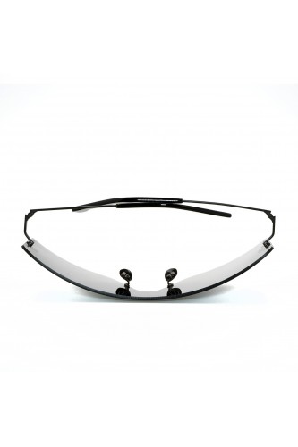 Marcelo Burlon County Of Milan - Occhiali da sole in metallo avvolgenti unisex