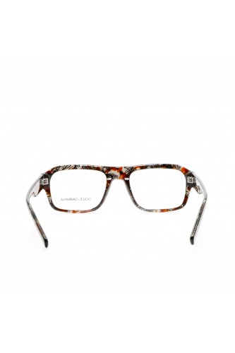 Dolce&Gabbana - Occhiali da vista in celluloide rettangolari per uomo