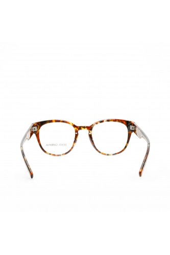 Dolce&Gabbana - Occhiali da vista in celluloide squadrati unisex arancione -