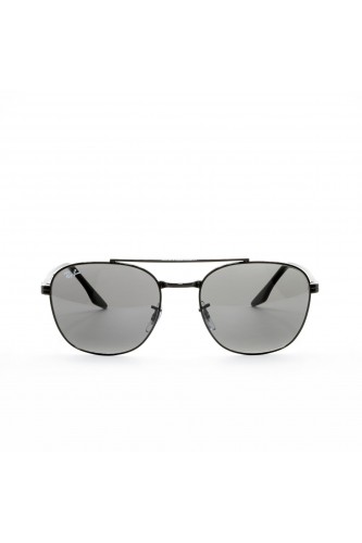 Ray-Ban - Occhiali da sole in metallo squadrati unisex nero - RB3688 002/B1