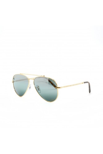 Ray-Ban - Occhiali da sole in metallo a goccia unisex oro - RB3625 9196/G6