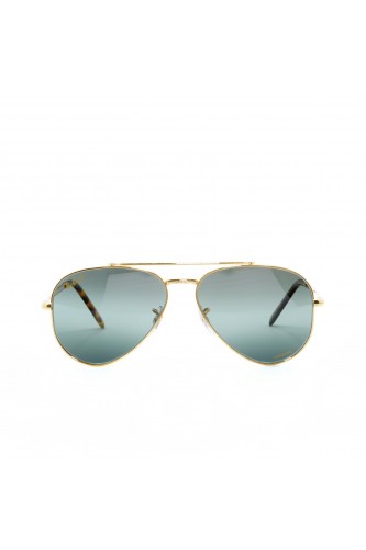 Ray-Ban - Occhiali da sole in metallo a goccia unisex oro - RB3625 9196/G6