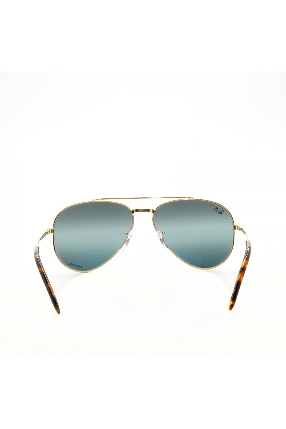Ray-Ban - Occhiali da sole in metallo a goccia unisex oro - RB3625 9196/G6