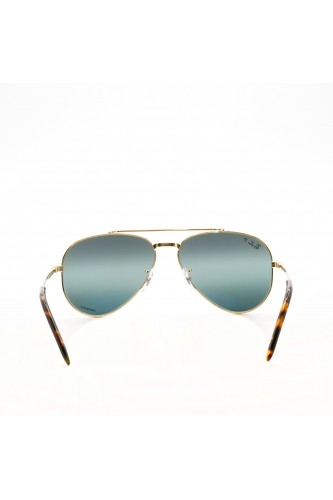 Ray-Ban - Occhiali da sole in metallo a goccia unisex oro - RB3625 9196/G6