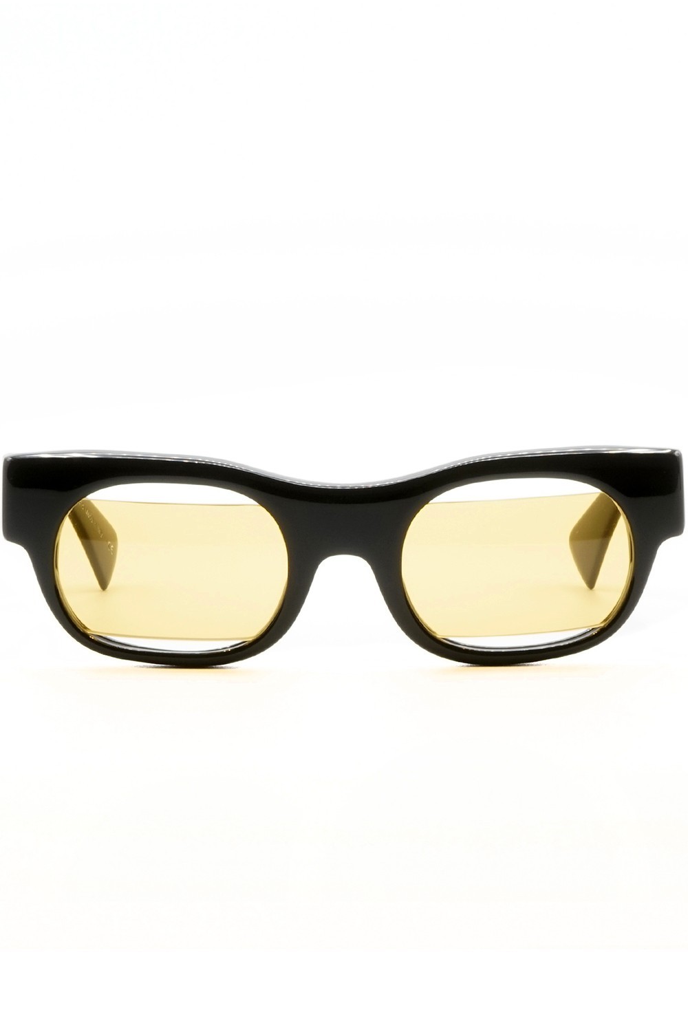 Alain Mikli - Occhiali da sole in celluloide squadrati unisex nero - JEREMY