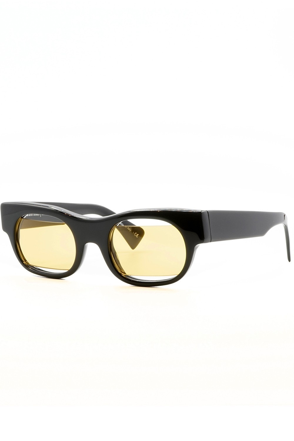 Alain Mikli - Occhiali da sole in celluloide squadrati unisex nero - JEREMY