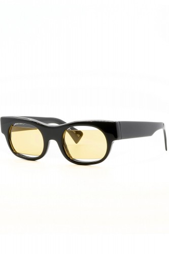 Alain Mikli - Occhiali da sole in celluloide squadrati unisex nero - JEREMY