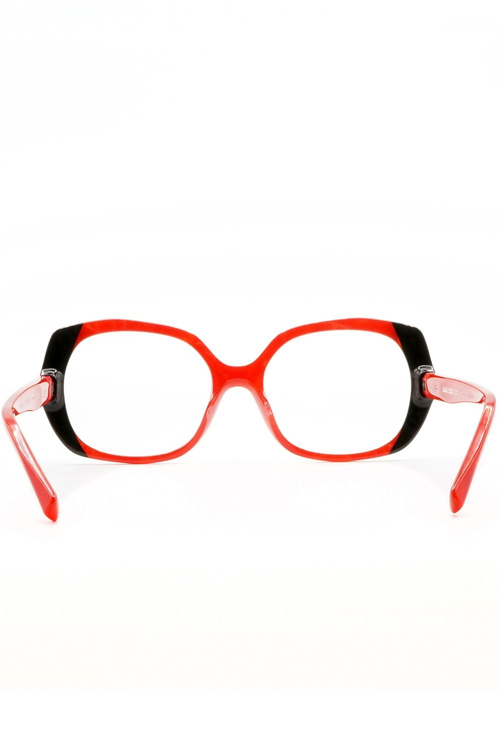 Alain Mikli - Occhiali da vista in celluloide ovali per donna rosso - ANTINEA