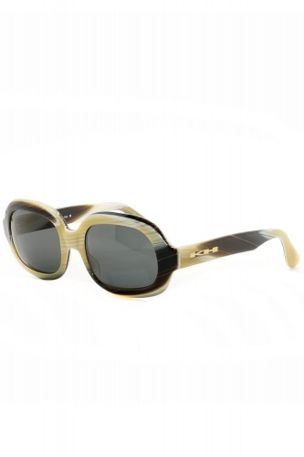 Katharine Hamnett - Occhiali da sole vintage in celluloide squadrati unisex