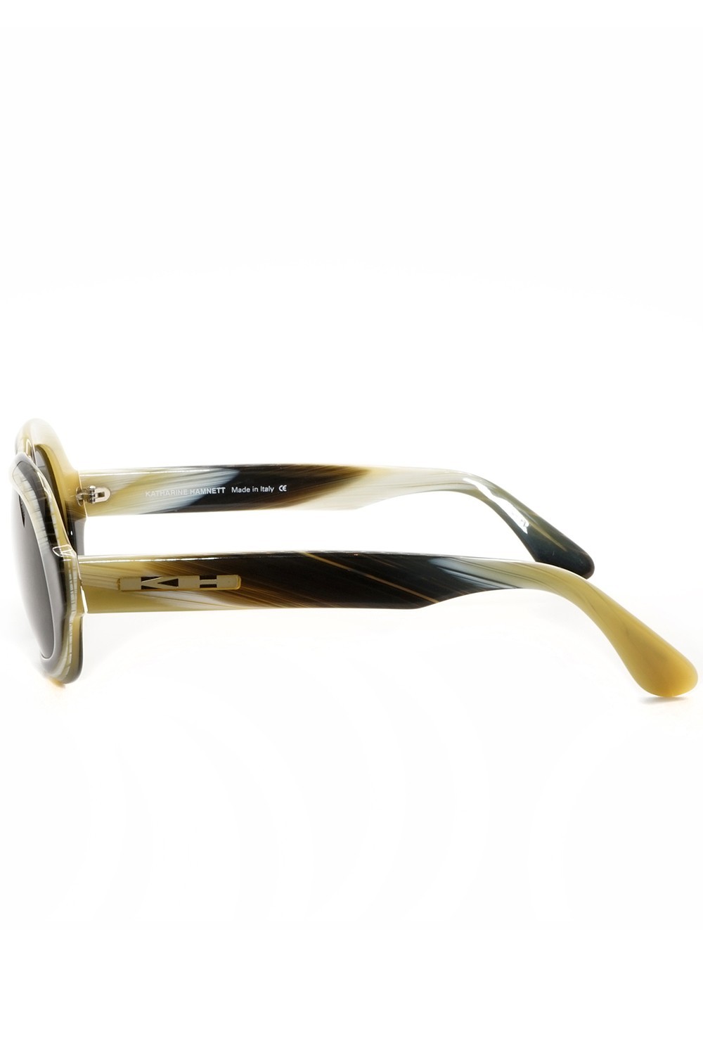 Katharine Hamnett - Occhiali da sole vintage in celluloide squadrati unisex