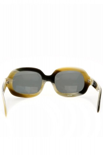 Katharine Hamnett - Occhiali da sole vintage in celluloide squadrati unisex