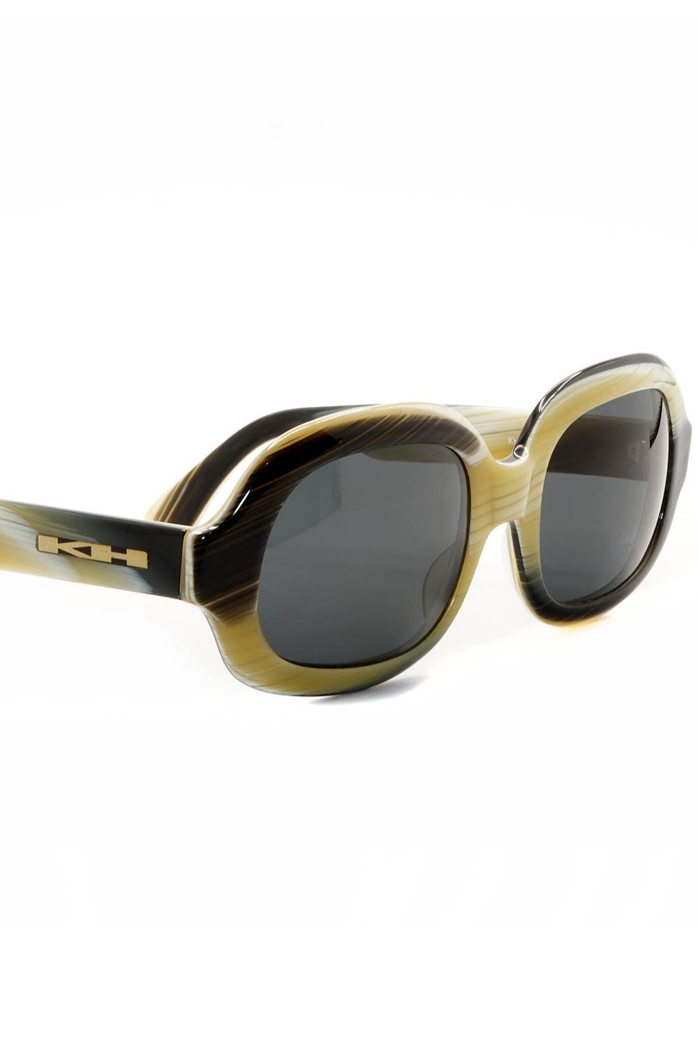Katharine Hamnett - Occhiali da sole vintage in celluloide squadrati unisex