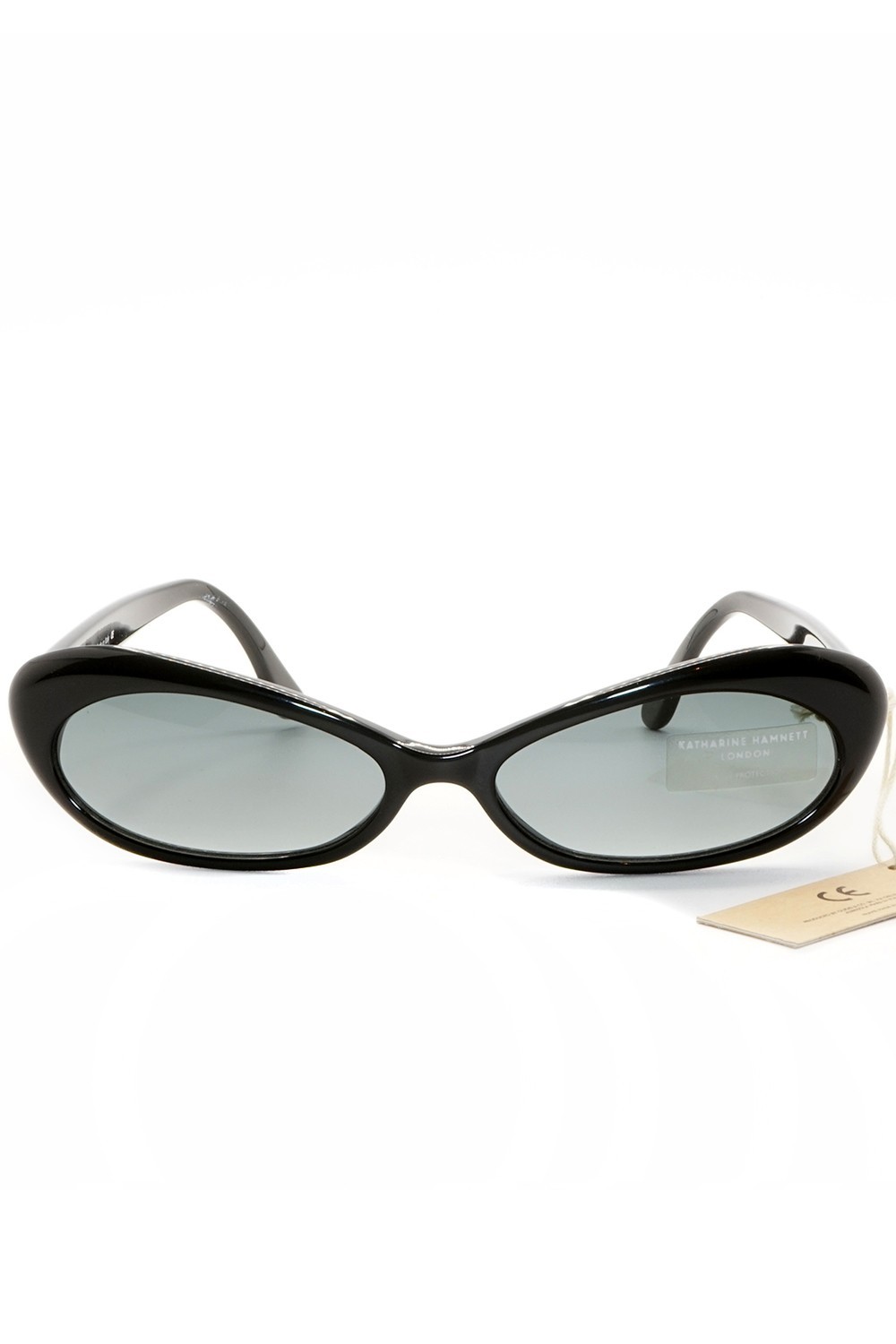Katharine Hamnett - Occhiali da sole vintage in celluloide cat eye per donna