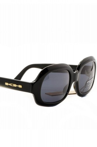 Katharine Hamnett - Occhiali da sole vintage in celluloide squadrati unisex