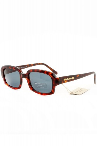 Katharine Hamnett - Occhiali da sole vintage in celluloide rettangolari unisex