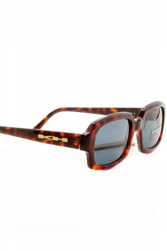 Katharine Hamnett - Occhiali da sole vintage in celluloide rettangolari unisex